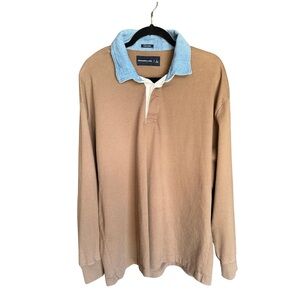 Abercrombie & Fitch Men’s Oversized Rugby Shirt